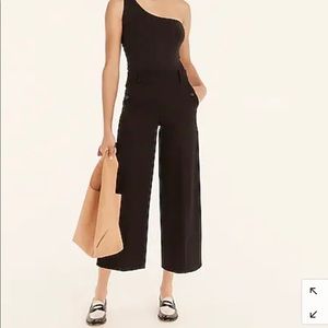 J. Crew Wide-leg pant in bi-stretch cotton